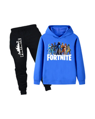 Kids Fortnite Printed Hoodie and Sweatpants Set