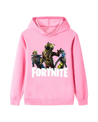 Gaming Graphic Pullover Kids Battle Royale Hoodie