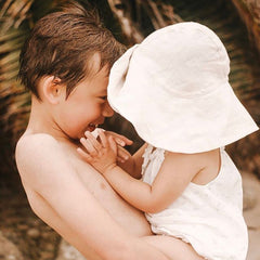 Unisex Child Adjustable Wide Brim Sun Protection Hat UPF 50 Sunhat