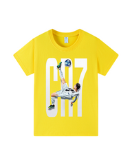 Graphic T-Shirt - Soft 100% Cotton Short Sleeve Crew Neck Tee for Kids