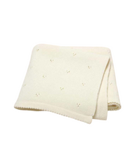 Cozy Knit Sensory Baby Blanket Nursery Essential