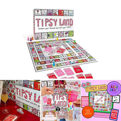 Funny Adult Board Game for Parties & Pre-Games – Multi-Type Interactive Tabletop Game