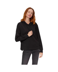 Long Sleeve Fleece Pullover Hoodie - Casual Loose Fit Sweatshirt