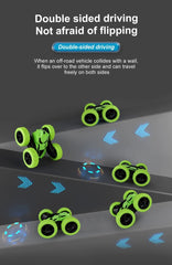 Full Rotation Remote Control Toy Stunt Car with Lights