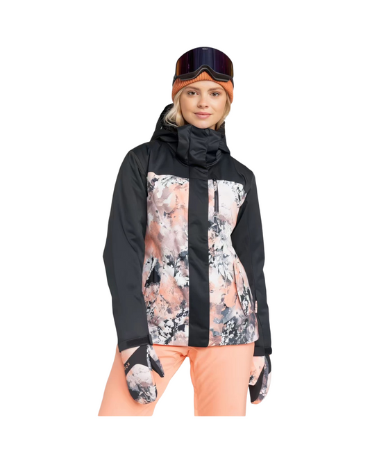 Lightweight Women's Hooded Ski & Snowboard Jacket – Waterproof Winter Sport Coat with Pockets