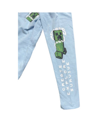 Boys Minecraft Print Long Sleeve T-shirt