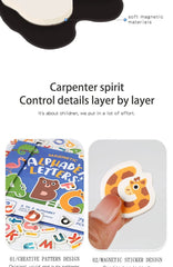 Magnetic Alphabet Letters Book