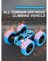 Full Rotation Remote Control Toy Stunt Car with Lights