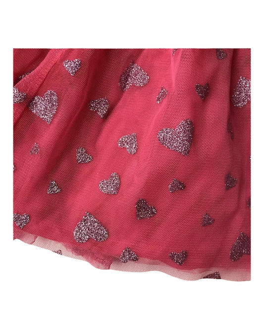 Pink Layered Tulle Tutu Skirt for Toddler and Girls