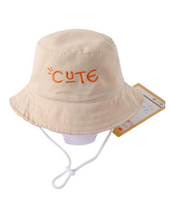 Kids' Bucket Hat with Chin Strap