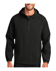 All-Weather Waterproof Golf Jacket - Full-Zip Sports Windbreaker