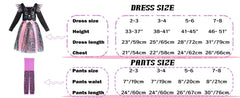 Sparkly Black Kitten & Girls Cosplay Dress Up Set - Halloween Outfit with Accessories
