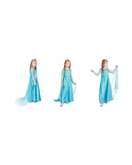 Majestic Frozen-Inspired Elsa Costume Set for Girls