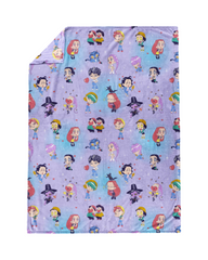 Kpop Demon Hunters Print Large Blanket