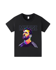 Lionel Messi Graphic T-Shirt | 100% Cotton Short Sleeve Tee