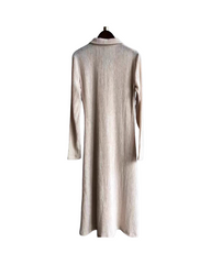 Long Sleeve Lyocell Tunic Dress for Women – Lightweight Longline Shirt Top