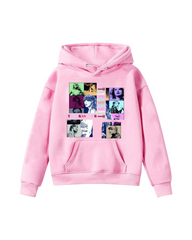 Taylor Swift Print Girls Outerwear Sweatshirt