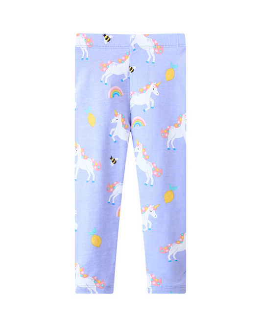 Soft Cotton Printed Leggings for Toddlers and Kids