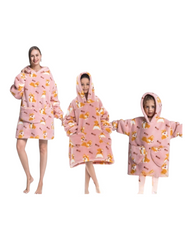 Animal Patterned Fluffy Oodies