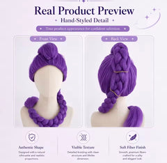 K-Pop Demon Hunter Anime Wigs - Rumi, Mira, or Zoey Cosplay Hair Styles