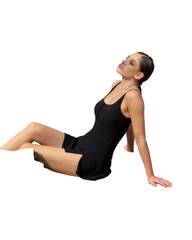 Button-Front Skater Mini Dress for Women