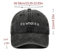 Minimal Text Street Style Baseball Cap