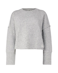 Casual Loose Fit Fleece Sweatshirt - Warm Long Sleeve Tops for Women