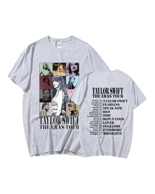 Oversized Men's Eras Tour Graphic T-Shirt