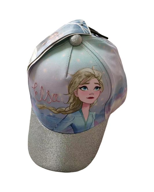 Disney Frozen Elsa and Princess Graphic Baseball Cap for Girls