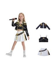 K-Pop Demon Hunters Girls Cosplay Zoey Rumi Mira Costume