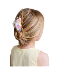 Pastel Patterned Hair Claw Clips