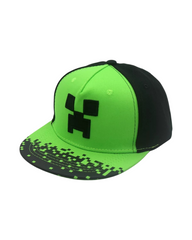 Kids Minecraft Style Adjustable Cap