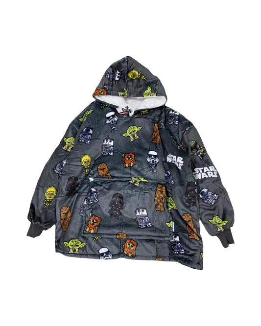 Oversized Fit Cozy Oodie with Hoodie