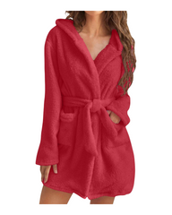 Cozy Soft Bathrobe – Warm, Fluffy & Absorbent