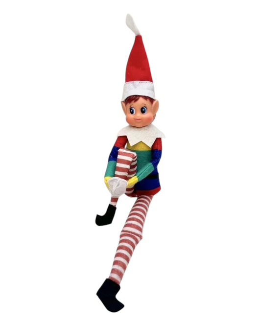 Christmas Elf On The Shelf Doll Decoration