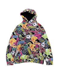 Kids SpongeBob Inspired Graphic Zip-Up Hoodie