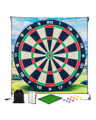 Fabric Dartboard Target Golf Game with Balls