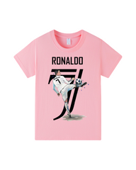 Cristiano Ronaldo Kids Cotton Soccer T-Shirt