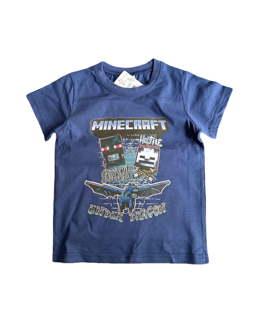 Graphic Cotton Boys Gaming Short-Sleeve T-Shirt