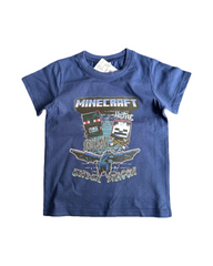 Graphic Cotton Boys Gaming Short-Sleeve T-Shirt