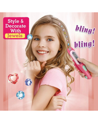 Hair Gem Stamper Kit - Bling Hair Jewels for Girls Toys