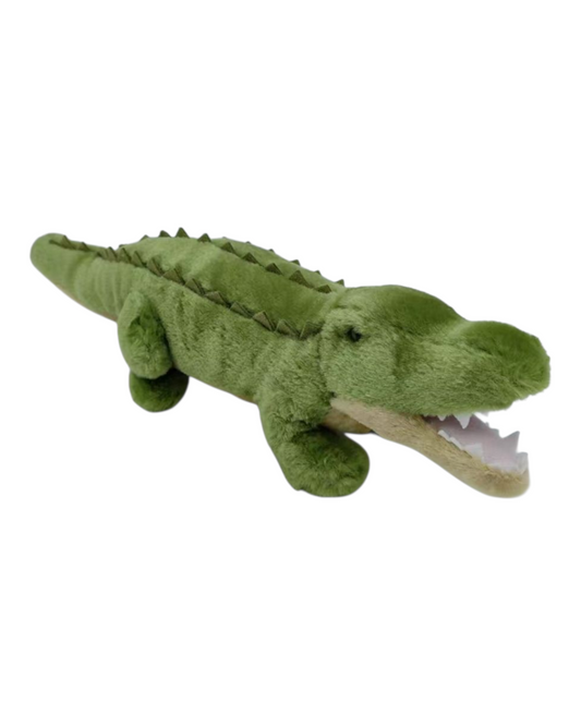 Plush Green Crocodile Soft Toy