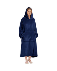 Oodie Adult Oversized Fleece Hoodie Blanket – Cozy Wearable Blanket for Loungewear & Sleepwear