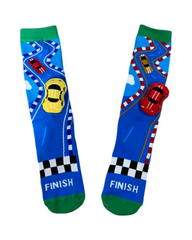 Funky Animal & Vehicle Kids Character Crew Socks