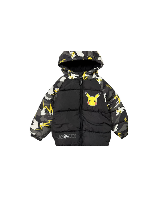 Lightning Pokémon Puffer Jacket
