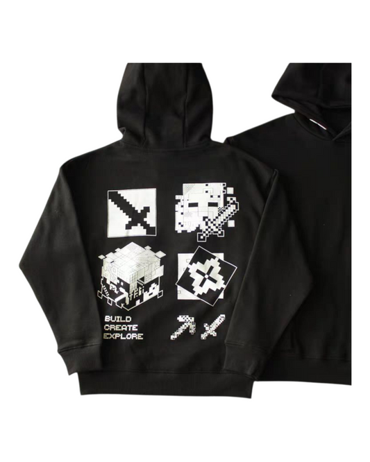 TNT Black Gamer Hoodie