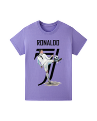 Cristiano Ronaldo Kids Cotton Soccer T-Shirt