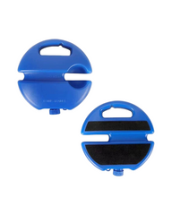 Solo Tennis Trainer Rebounder with Heavy Baseboard & Elastic String - Portable Practice Ball for Self-Training