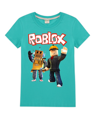 HERSE Boys' Roblox Cotton T-Shirt