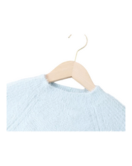 Soft Knit Crew Neck Sweater with Raglan Sleeves
